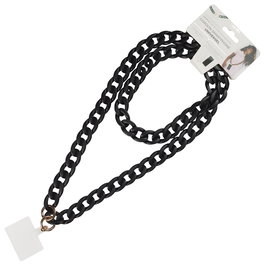 Be Mix Correa Bandolera Móvil Eslabón Pour Elle - Negro, Concha, Leopardo, Golosina - Cadena Grande Desmontable 120cm