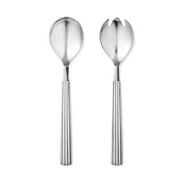 Georg Jensen Cubiertos Ensalada Acero Inoxidable 4 Unidades 23 cm