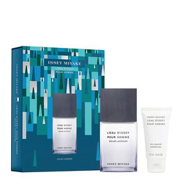 Set Issey Miyake: L'Eau d'Issey, Moisturizing, Shower Gel, For All Skin Types, 50 ml + L’Eau D’Issey Pour Homme Solar Lavender, Eau De Toilette, For Men, 50 ml