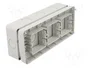 GEWISS 27 COMBI Carcasa para Aparatos Modulares Gris