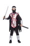 My Other Me Disfraz Ninja Dragon Armadura Con Capa Talla 5-6 Y