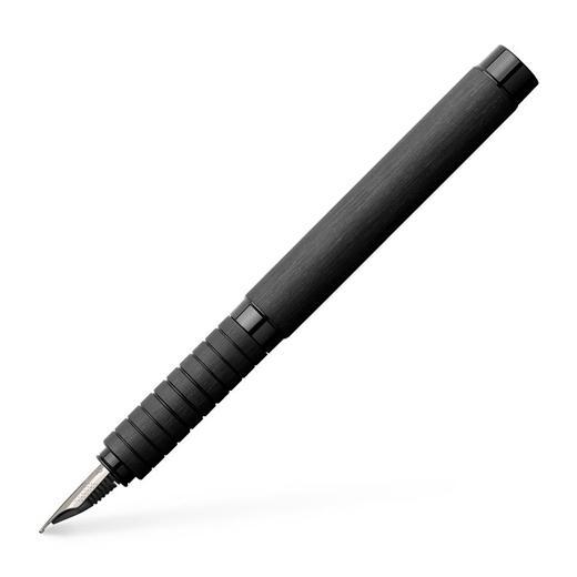 Faber Castell Pluma Estilográfica Essentio F Aluminio Negro Mate Faber Castell Pluma Estilográfica Essentio F Aluminio Negro Mate