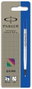PARKER Recambio Rollerball 1950322 Punta Fina Azul