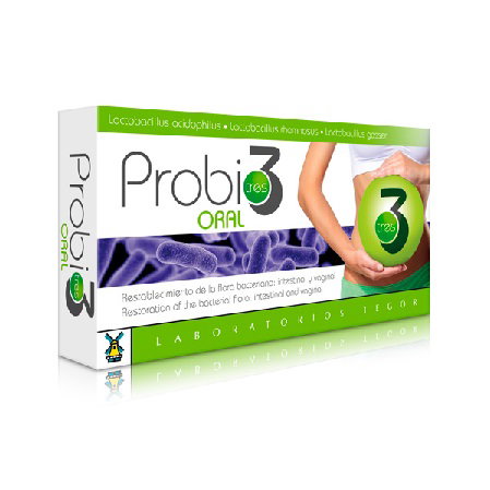 TEGOR PROBIO3 oral 40 cápsulas