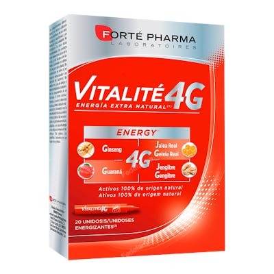 Forté Pharma VITALITÉ 4 Energy 20 viales Forté Pharma VITALITÉ 4 Energy 20 viales