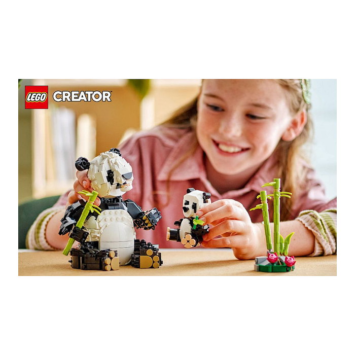 LEGO Creator 31165 Familia de Pandas, Juego de Construcción de Fauna Salvaje con 626 Piezas, para Niños de 8 a 99 Años LEGO Creator 31165 Familia de Pandas, Juego de Construcción de Fauna Salvaje con 626 Piezas, para Niños de 8 a 99 Años