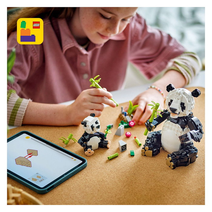 LEGO Creator 31165 Familia de Pandas, Juego de Construcción de Fauna Salvaje con 626 Piezas, para Niños de 8 a 99 Años LEGO Creator 31165 Familia de Pandas, Juego de Construcción de Fauna Salvaje con 626 Piezas, para Niños de 8 a 99 Años