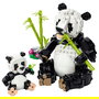 LEGO Creator 31165 Familia de Pandas, Juego de Construcción de Fauna Salvaje con 626 Piezas, para Niños de 8 a 99 Años