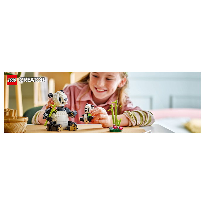 LEGO Creator 31165 Familia de Pandas, Juego de Construcción de Fauna Salvaje con 626 Piezas, para Niños de 8 a 99 Años LEGO Creator 31165 Familia de Pandas, Juego de Construcción de Fauna Salvaje con 626 Piezas, para Niños de 8 a 99 Años
