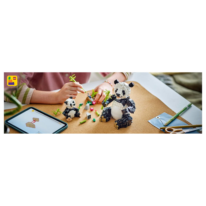 LEGO Creator 31165 Familia de Pandas, Juego de Construcción de Fauna Salvaje con 626 Piezas, para Niños de 8 a 99 Años LEGO Creator 31165 Familia de Pandas, Juego de Construcción de Fauna Salvaje con 626 Piezas, para Niños de 8 a 99 Años