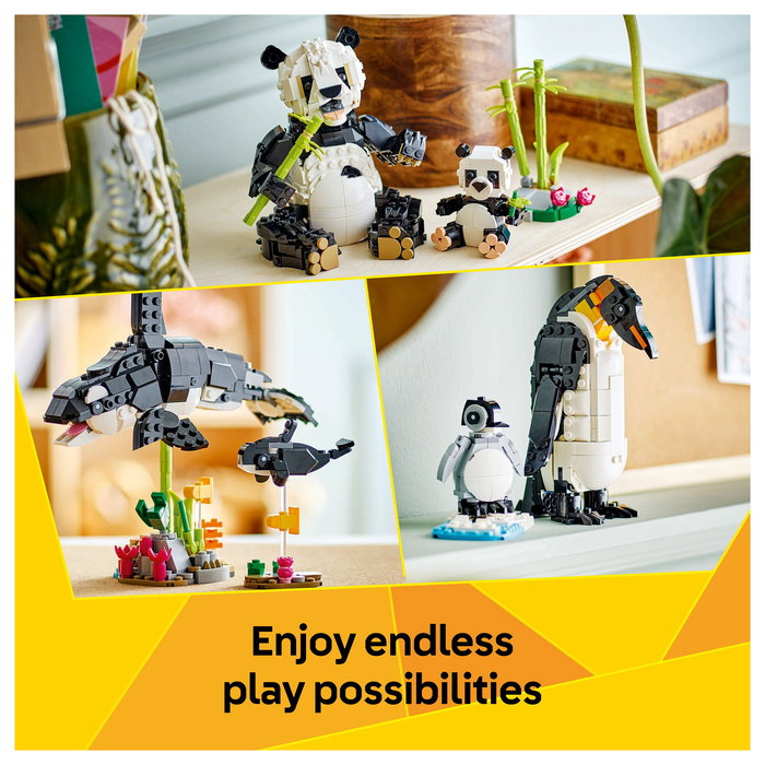 LEGO Creator 31165 Familia de Pandas, Juego de Construcción de Fauna Salvaje con 626 Piezas, para Niños de 8 a 99 Años LEGO Creator 31165 Familia de Pandas, Juego de Construcción de Fauna Salvaje con 626 Piezas, para Niños de 8 a 99 Años