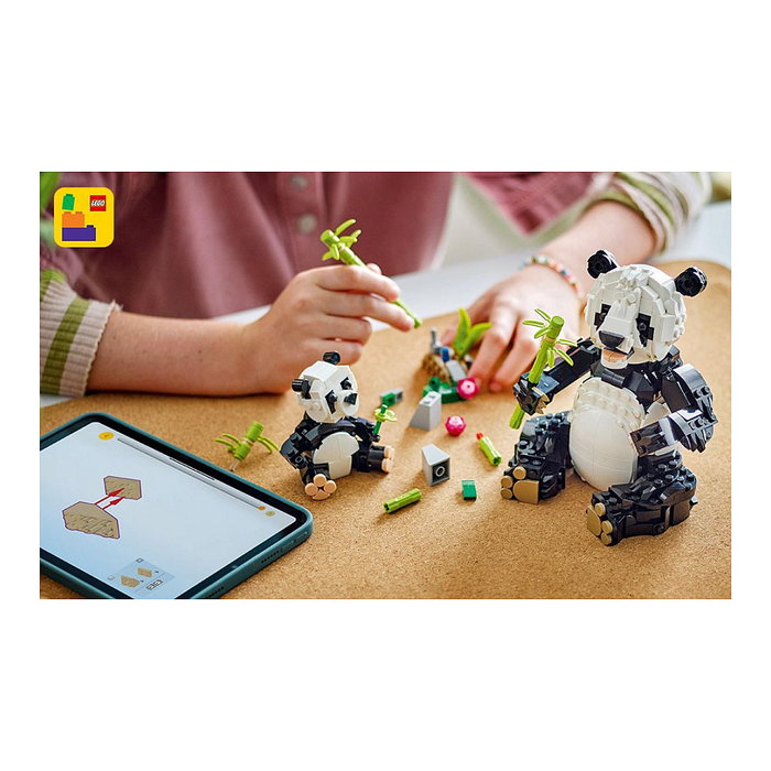 LEGO Creator 31165 Familia de Pandas, Juego de Construcción de Fauna Salvaje con 626 Piezas, para Niños de 8 a 99 Años LEGO Creator 31165 Familia de Pandas, Juego de Construcción de Fauna Salvaje con 626 Piezas, para Niños de 8 a 99 Años