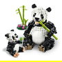 LEGO Creator 31165 Familia de Pandas, Juego de Construcción de Fauna Salvaje con 626 Piezas, para Niños de 8 a 99 Años