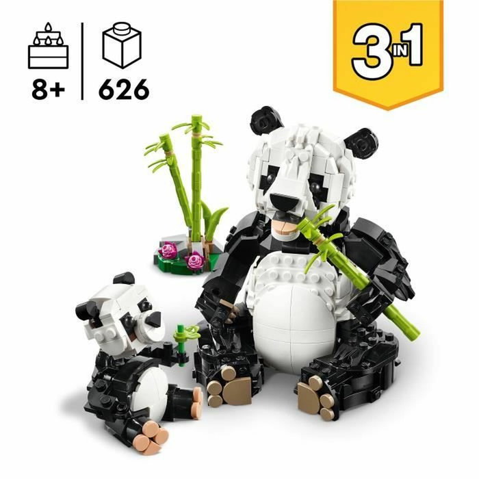 LEGO Creator Fauna Salvaje: Familia de Pandas 31165 LEGO Creator Fauna Salvaje: Familia de Pandas 31165