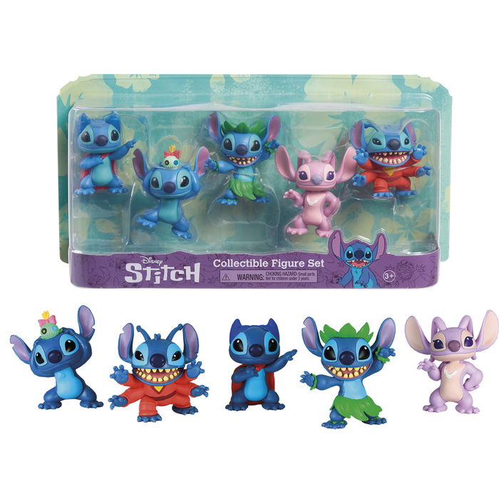 Just Play Pack 5 Figuras Disney Lilo & Stitch 46211 Just Play Pack 5 Figuras Disney Lilo & Stitch 46211