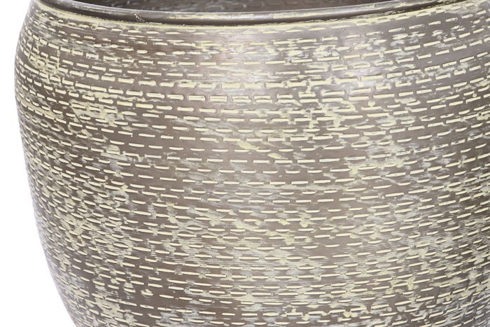 DKD Home Decor Macetero Mundra Verde 39x39x33 cm Set de 4 Hecho a mano DKD Home Decor Macetero Mundra Verde 39x39x33 cm Set de 4 Hecho a mano