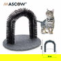 Mascow Rascador para Gatos Redondo Gris 10 x 41 x 29.5 cm (Set de 8)