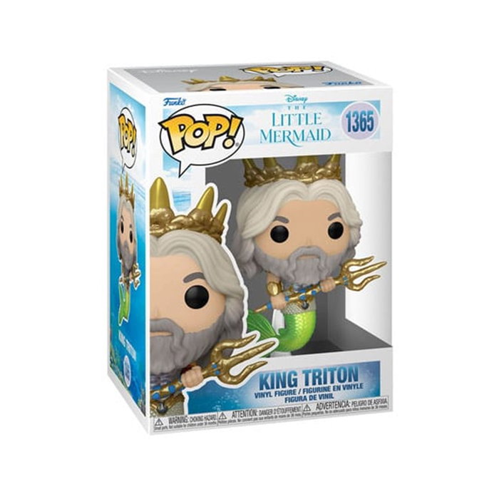 Funko Pop Disney La Sirenita Rey Poseidon Figura Vinilo 9 cm Funko Pop Disney La Sirenita Rey Poseidon Figura Vinilo 9 cm