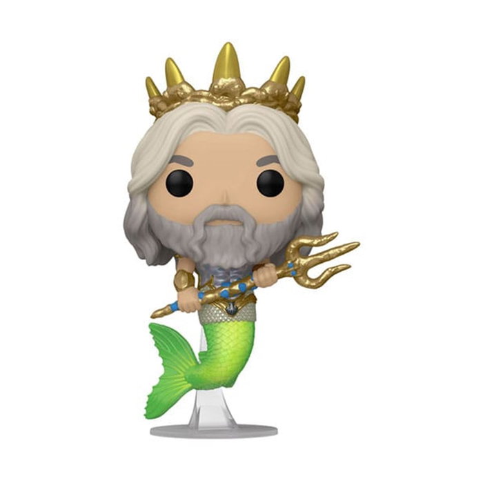 Funko Pop Disney La Sirenita Rey Poseidon Figura Vinilo 9 cm Funko Pop Disney La Sirenita Rey Poseidon Figura Vinilo 9 cm