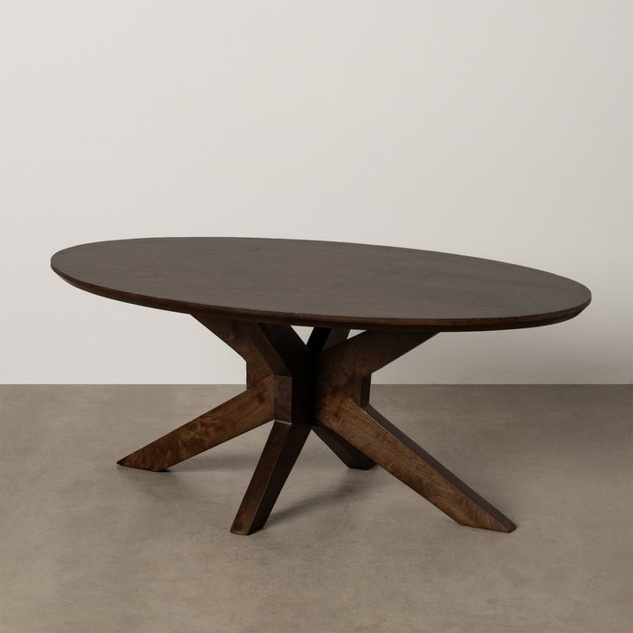 Mesa Centro Madera de Mango Salón 110 X 60 X 43 cm