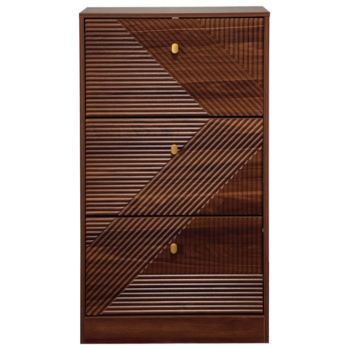 Home Deco Factory Mueble Zapatero Tiffany 3 Puertas