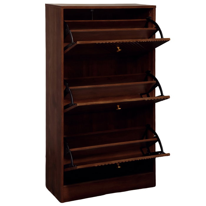 Home Deco Factory Mueble Zapatero Tiffany 3 Puertas
