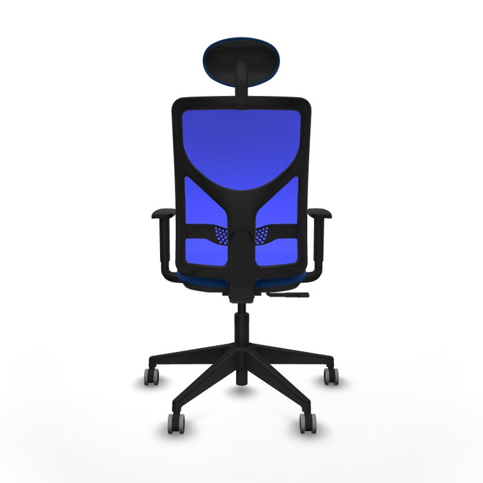 PIQUERAS Y CRESPO Silla de oficina Motilla Azul con Mecanismo Sincro PIQUERAS Y CRESPO Silla de oficina Motilla Azul con Mecanismo Sincro