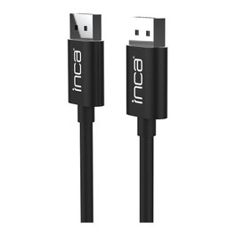 INCA IDPD-20 Cable DisplayPort a DisplayPort 2m 4K 60Hz Negro