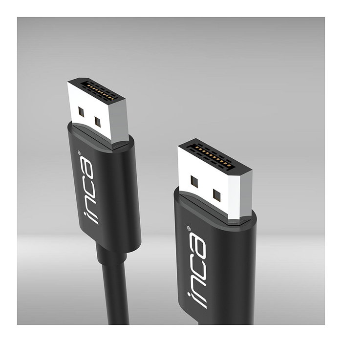 INCA IDPD-20 Cable DisplayPort a DisplayPort 2m 4K 60Hz Negro