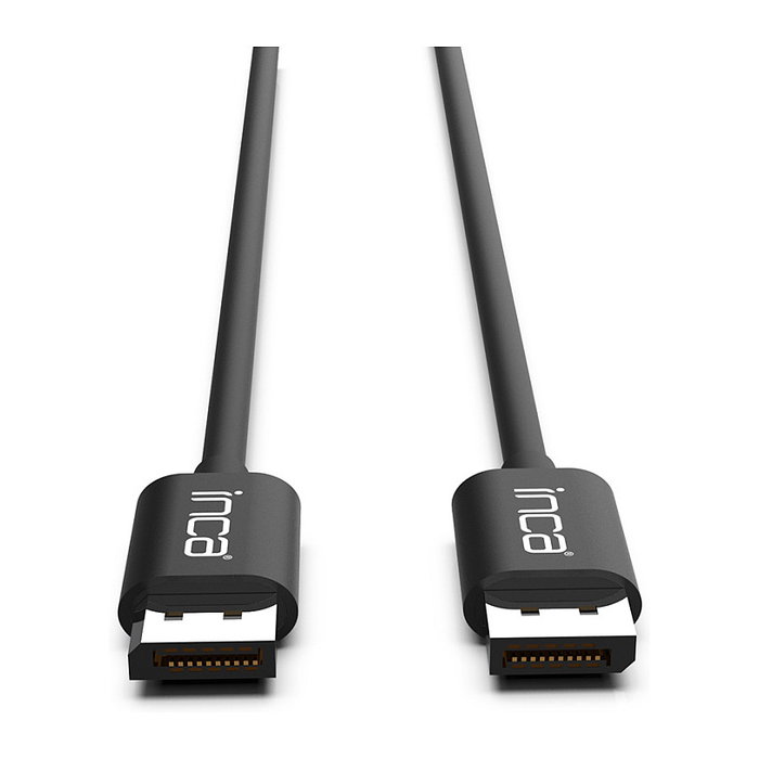 INCA IDPD-20 Cable DisplayPort a DisplayPort 2m 4K 60Hz Negro