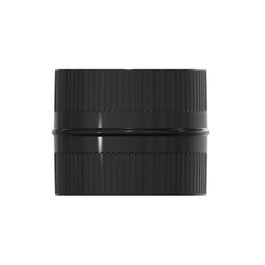 WOLFPACK LINEA PROFESIONAL Manguito Unión Tubos Ø 200 mm Negro Vitrificado Macho-Macho
