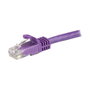 StarTech.com 1.5M Cat6 Ethernet Cable - Purple Cat 6 Gigabit Ethernet