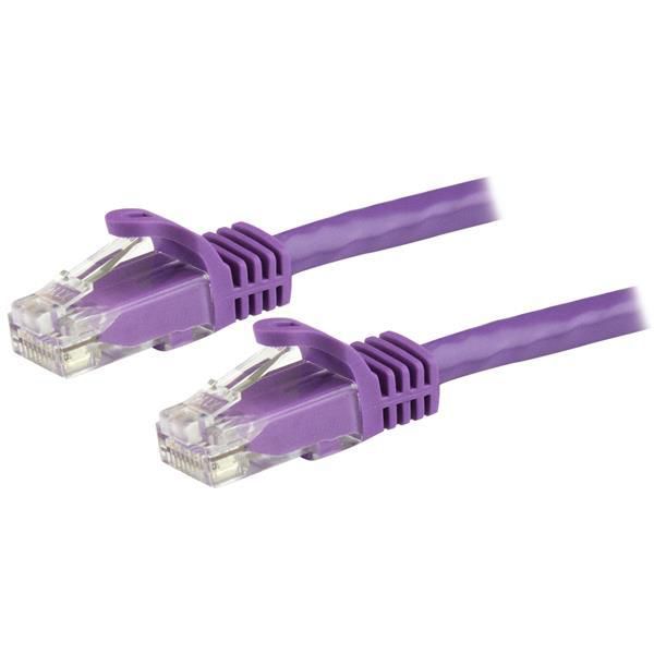 StarTech.com 1.5M Cat6 Ethernet Cable - Purple Cat 6 Gigabit Ethernet StarTech.com 1.5M Cat6 Ethernet Cable - Purple Cat 6 Gigabit Ethernet