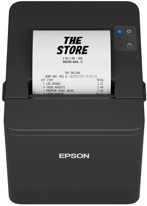 Epson TM-T20IV Impresora de recibos USB + Serie, Negro Epson TM-T20IV Impresora de recibos USB + Serie, Negro
