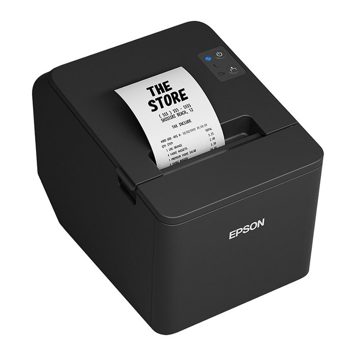 Epson TM-T20IV Impresora de recibos USB + Serie, Negra Epson TM-T20IV Impresora de recibos USB + Serie, Negra