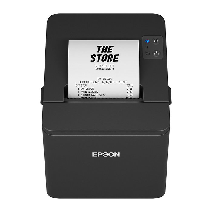 Epson TM-T20IV Impresora de recibos USB + Serie, Negra Epson TM-T20IV Impresora de recibos USB + Serie, Negra