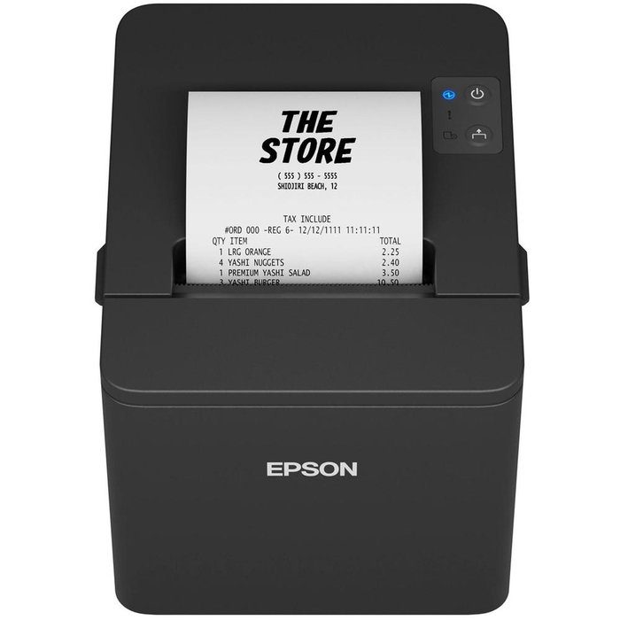 Epson TM-T20IV Impresora de recibos USB y Serie Negra Epson TM-T20IV Impresora de recibos USB y Serie Negra