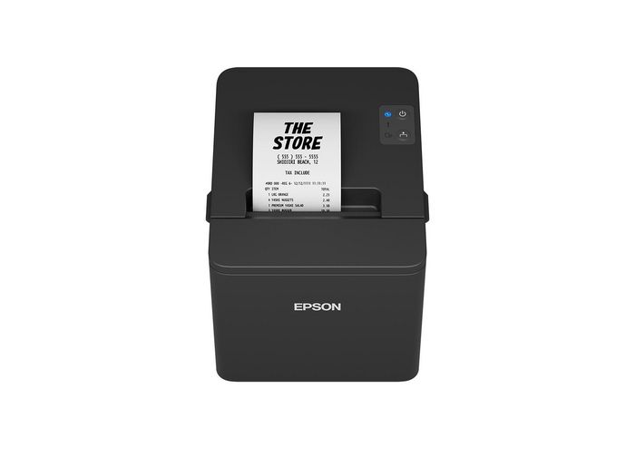 Epson TM-T20IV (101) Impresora Térmica de Recibos USB + Serial, Color Negro, EU
