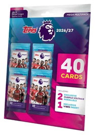 Topps/Merlin Premier League 2026/2027 Mega Multipack de Cartas Coleccionables
