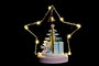 DKD Home Decor Figura de Estrella con LED en MDF Surtida