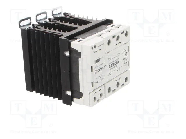 CROUZET GNR3 Relé de semiconductor trifásico 25A 24÷660VAC