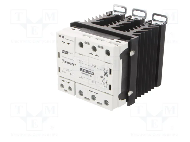 CROUZET GNR3 Relé de semiconductor trifásico 25A 24÷660VAC
