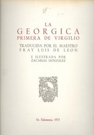 La georgica primera de virgilio, Fray Luis De Leon - LC