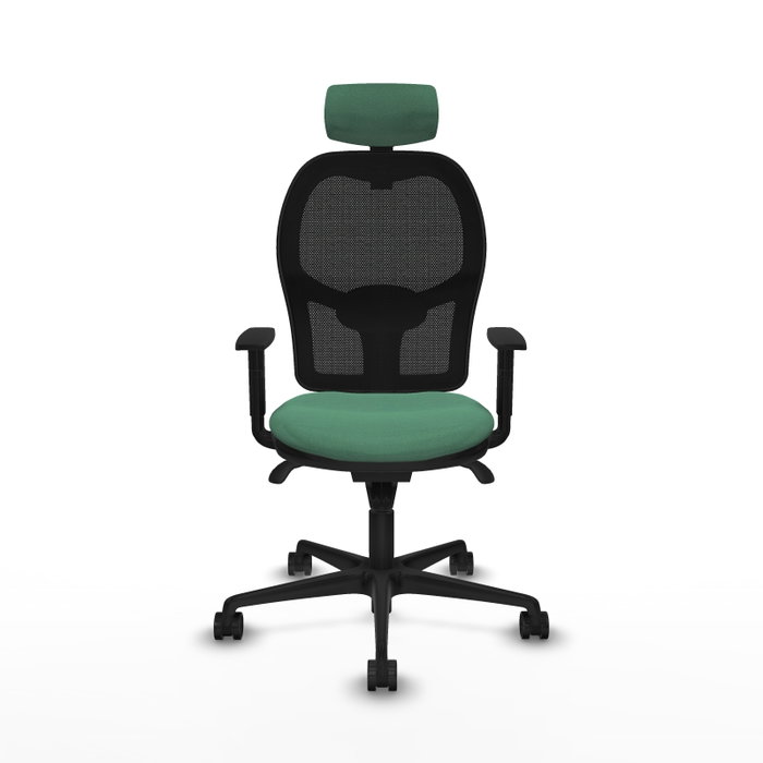 PIQUERAS Y CRESPO Silla de oficina Jorquera Verde esmeralda y Negro PIQUERAS Y CRESPO Silla de oficina Jorquera Verde esmeralda y Negro