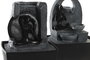 DKD Home Decor Fuente Indio Gris Negro 15 x 24 x 20 cm (2 Unidades)