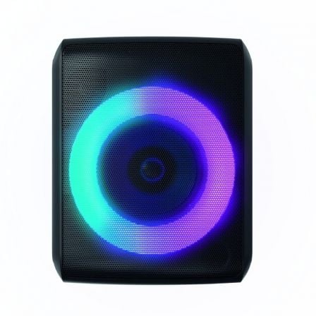 Woxter Monster Altavoz Portable Bluetooth 60W con Karaoke y Luces LED, Sonido Estéreo Inalámbrico, USB-C, Batería 2000mAh Woxter Monster Altavoz Portable Bluetooth 60W con Karaoke y Luces LED, Sonido Estéreo Inalámbrico, USB-C, Batería 2000mAh