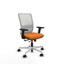 PIQUERAS Y CRESPO Silla de oficina Haches Naranja y Blanco