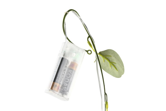 DKD Home Decor Guirnalda Verde 0.3 x 180 x 6 cm (6 Unidades)