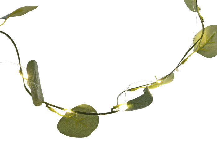 DKD Home Decor Guirnalda Verde 0.3 x 180 x 6 cm (6 Unidades)