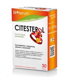 BIOSERUM Citesterol 30 cápsulas